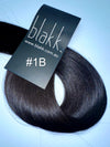 #1B - Russian Remy Tape Hair Extensions 22" 10pcs. 25g. - Blakk Hair Extensions LTD