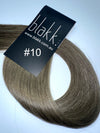 #10 - Russian Remy Tape Hair Extensions 22" 10pcs. 25g. - Blakk Hair Extensions LTD