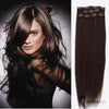 20" clip in hair extensions human hair - #1B/2 - Gadiva Hair Extensions - Blakk Hair Extensions 
