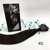 20“ #2 LUXURY 5 PIECE clip in hair extensions - 100% HUMAN REMY HAIR - Blakk Hair Extensions LTD