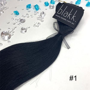 real hair extensions clip in 01
